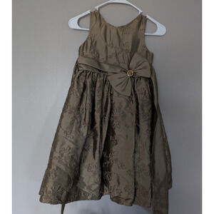 Emily West Dress Zip Size 7 Fully Lined Crinoline Rhinestones